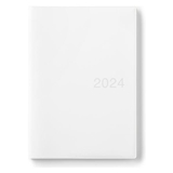 無印良品 マンスリー＋ウィークリーレフト手帳2024（A5）ホワイトグレー